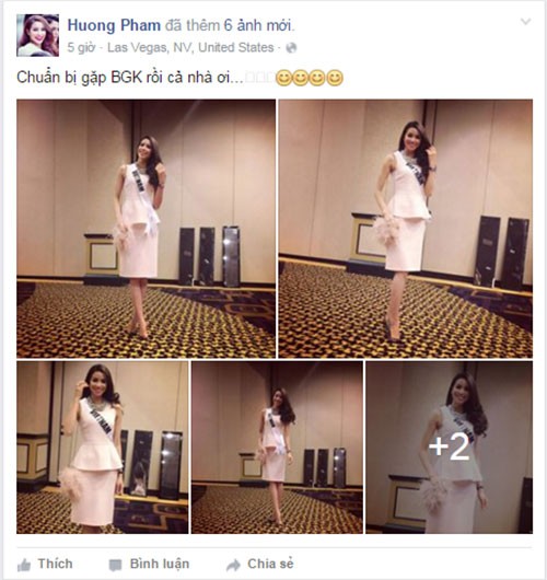 Pham Huong tu tin truoc gio phong van Miss Universe-Hinh-2